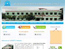 Tablet Screenshot of nscbttc.org